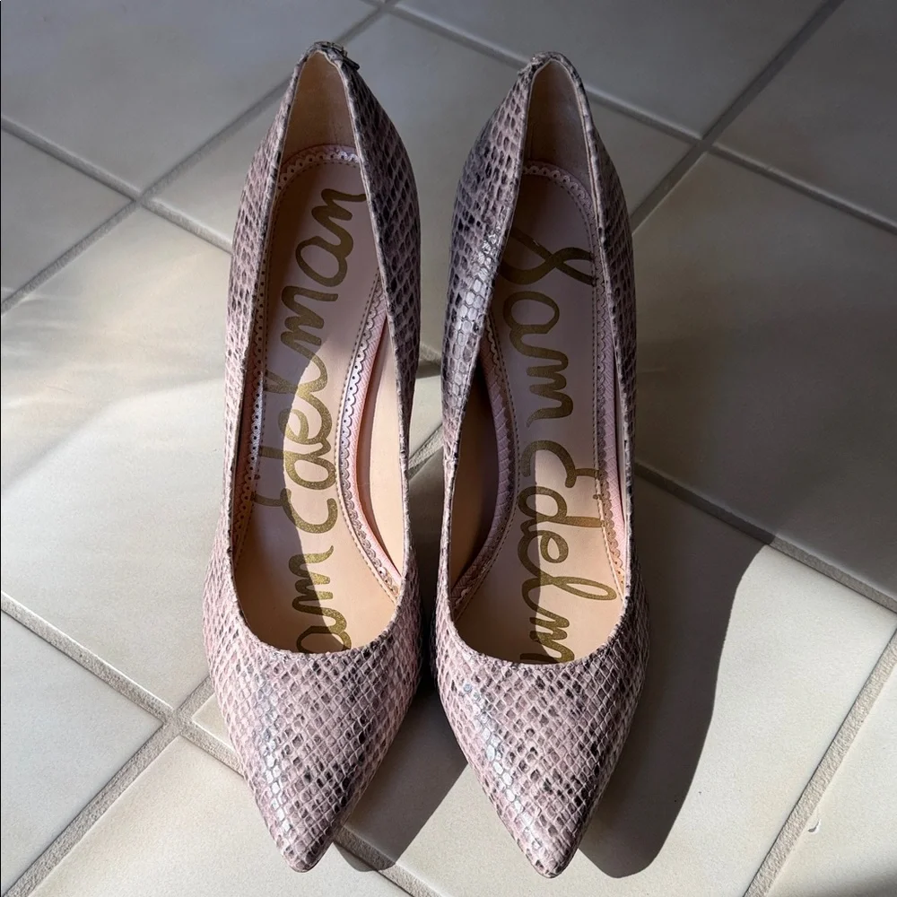Sam Edelman Hazel Pointed Toe Pump size 8 1/2 - Picture 1 of 8